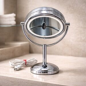 Intertek Double Size Mirror Silver